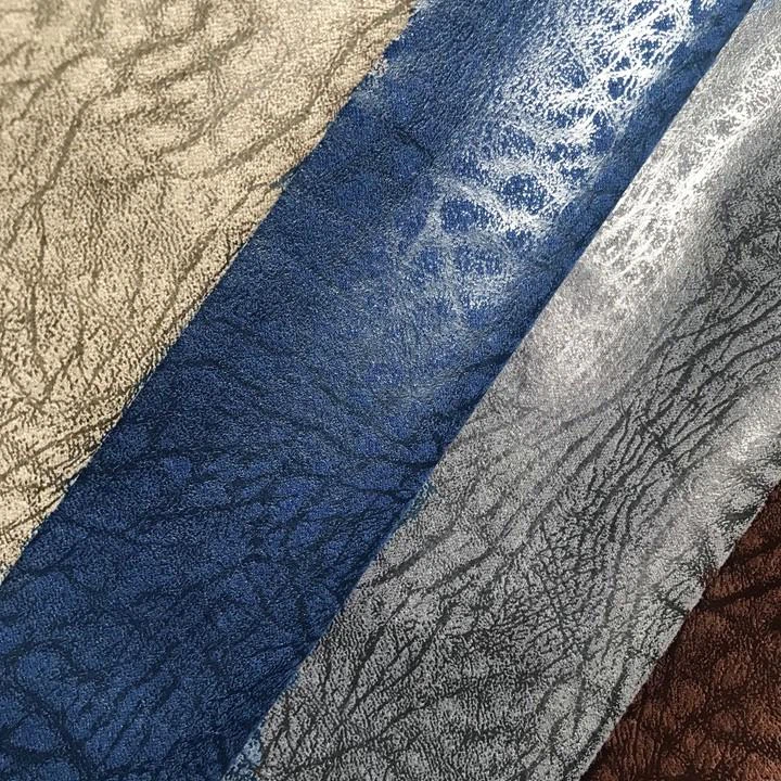 Polyester Suede PU Fabric For Upholstery