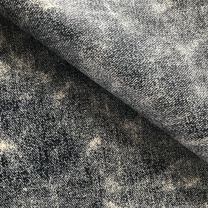 Printed Faux Suede With Fur Fabric